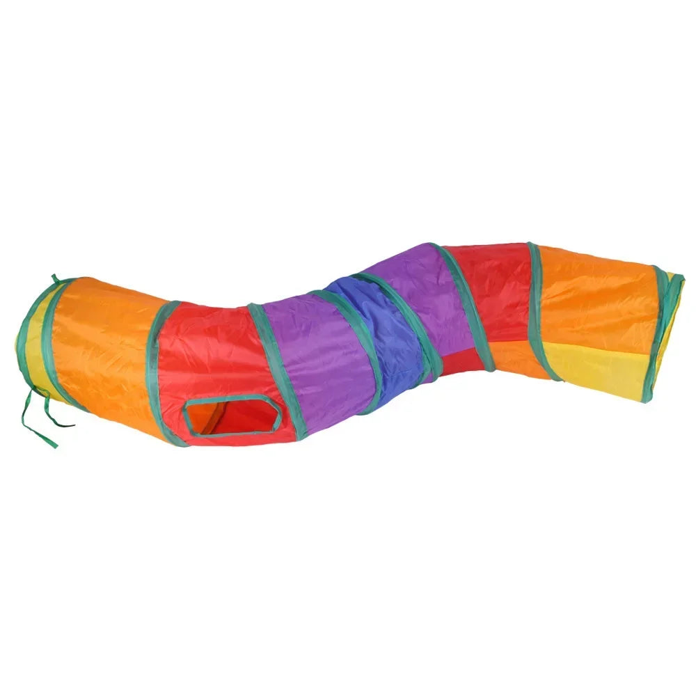 Collapsible Cat Tunnel Toy For Indoor Play S T Pass