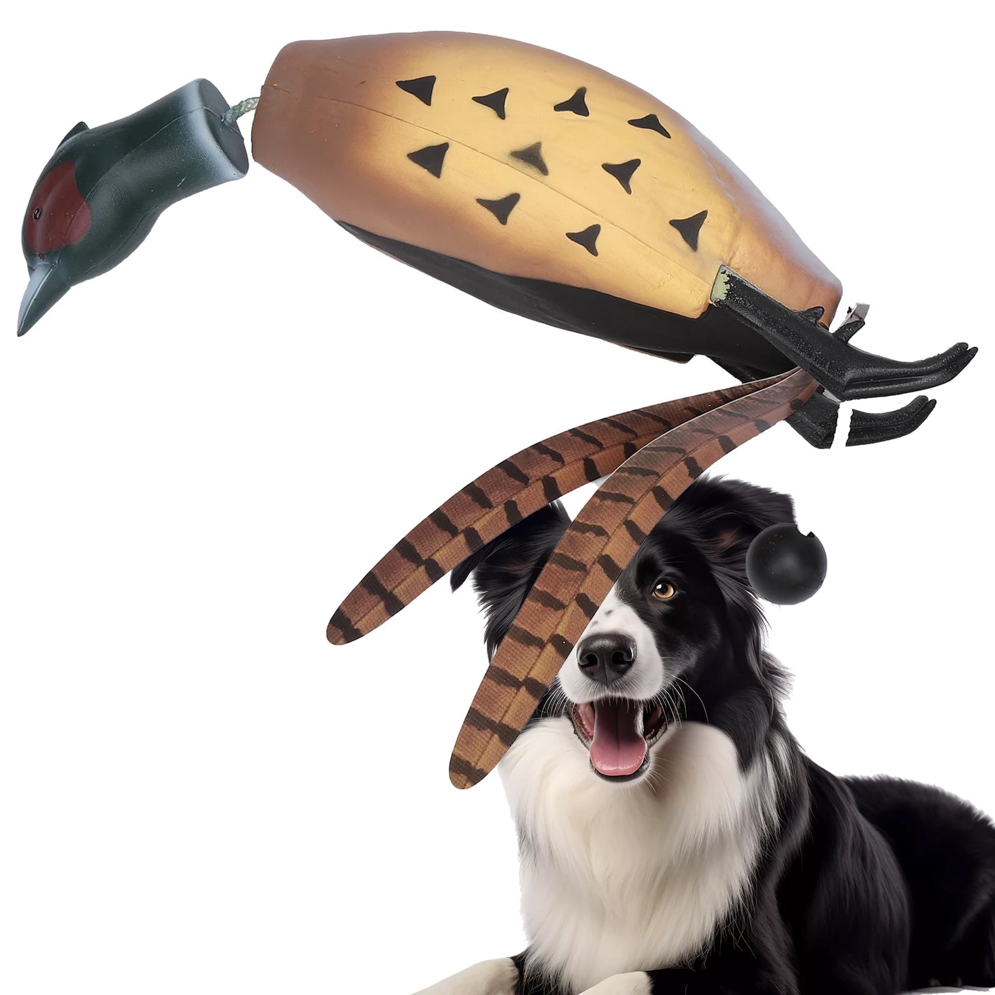 HiMISS Pheasant Dummy Bumper Toy For Retriever Dog Training