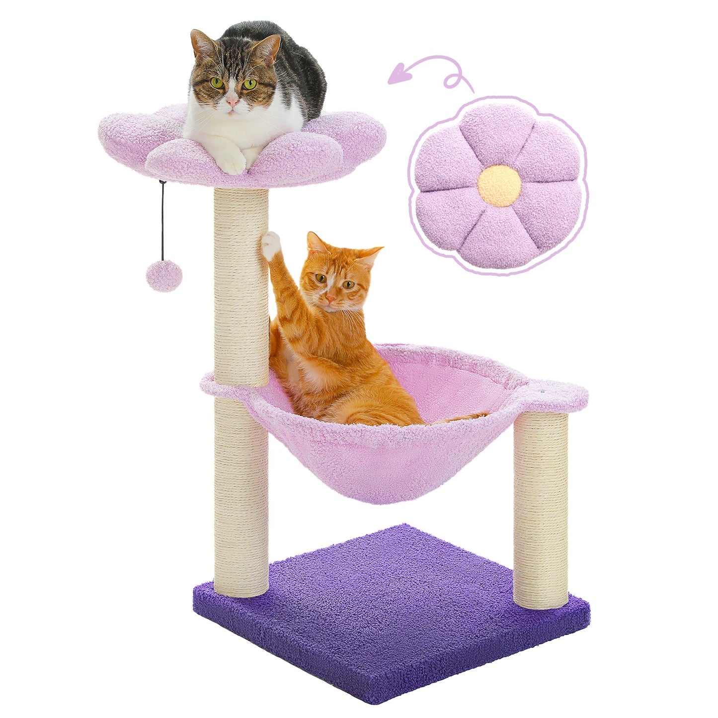 PAWZ Road CatFurniture With PremiumGrade Sisal Scratching Post DurabilityEnhancedPerformance