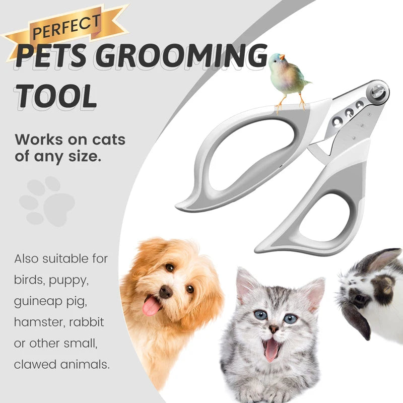 Benepaw Professional Pet Nail Clippers Triple Cutting Holes