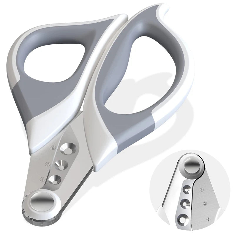 Benepaw Professional Pet Nail Clippers Triple Cutting Holes